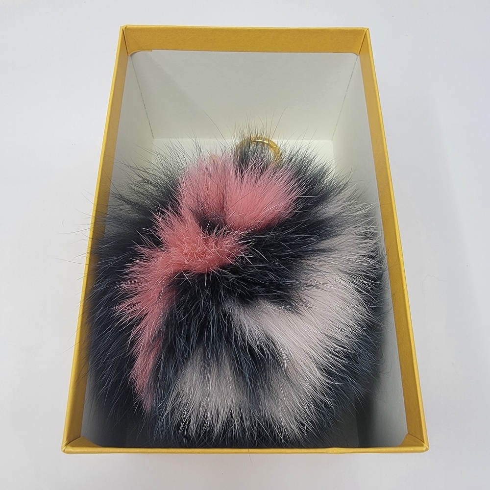 FENDI FF Fur Pom Pom Bag Charm - Picture 4 of 8
